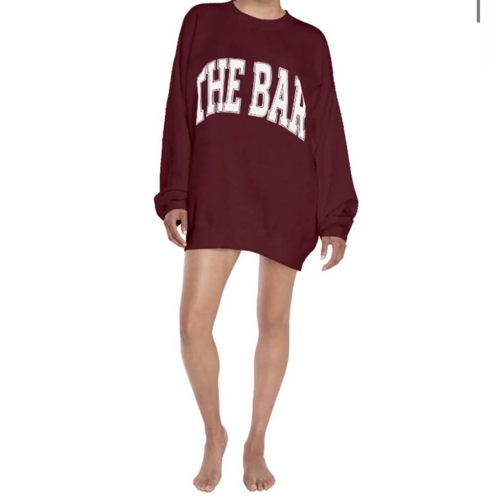 The Bar Varsity Sweatshirt! Size M NEW!